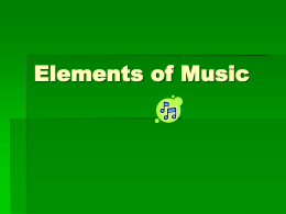 Styles of Music - Ms. Dowling's Website