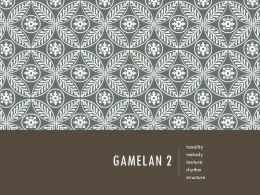 Gamelan 2 - Home - Gresham's Intranet