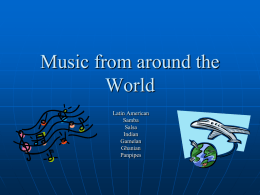 Music from around the World