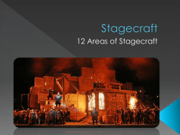 Intro to Stagecraft - Orange Public Schools