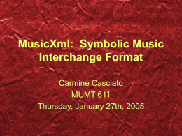 CasciatoMusicXMLPresentation