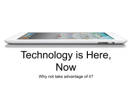 Technology is advancing every second... THANK YOU!