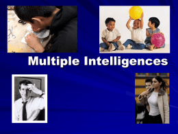 MultipleIntelligences PPT