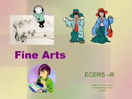 Fine Arts - Instructional Resources