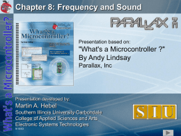 WAM Chapter 8: Frequency and Sound