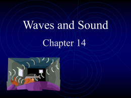 Waves and Sound - Hingham Schools