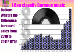 Baroque Music (1600-1750)