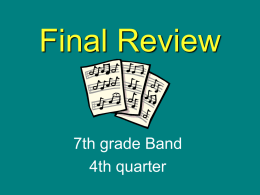 Final Review - Warren County Schools
