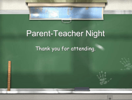Weekly_Newsletter_files/parent teacher night