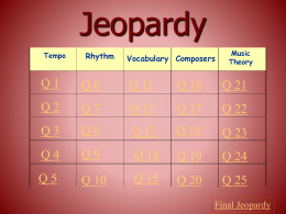 Jeopardy - EDTC640KristyTrueblood