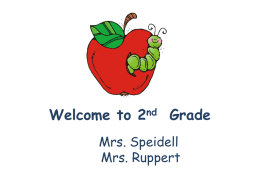 Welcome to 2 Grade - Wappingers Central School District