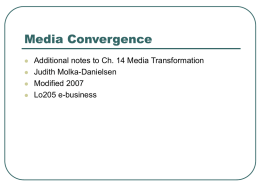 Media Convergence