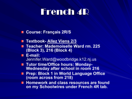 French 3R