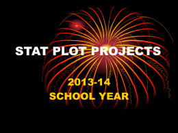 stat plot projects