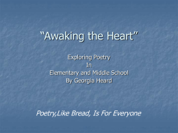 Awaking the Heart Presentation