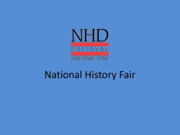 National History Fair