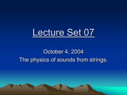 Lecture Set 07