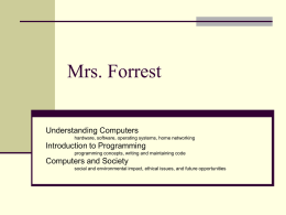 Mrs. Forrest