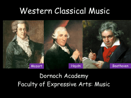 classical - Dornoch Academy Music