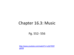 Chapter 16.3 music