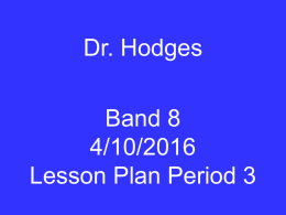 Dr. Hodges
