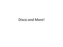 Disco-and Morex