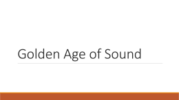 Golden Age of Soundx