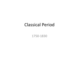 Classical Period - HCC Learning Web