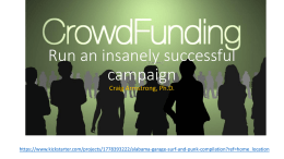 Steps to effective crowdfunding campaigns April 15x