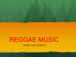 reggae music - aranuihighmusic