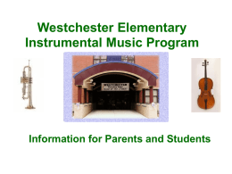 Clemens Crossing Elementary Instrumental Music