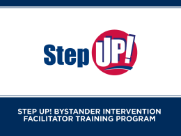 Academic Integrity PPT - Step UP! Bystander Intervention Program