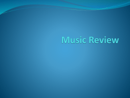 Music Review