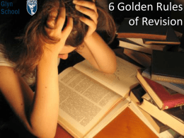 6 Revision Tips