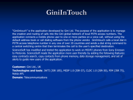 GiniIn Touch  - Russian Programmers