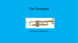 Trumpet Thomas Maskell 7N Bx