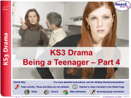 Being a Teenager - Part 4