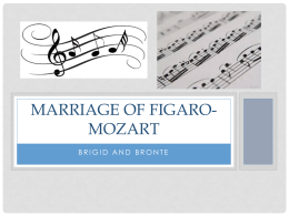 Marriage of figaro-mozart