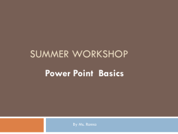 power-point-for-summer-workshop