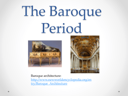Baroque 1600 - 1750 - misterlewismusicwiki