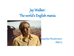 Jay Walker: The world`s English mania