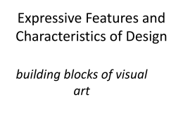 building blocks of visual art - TJ