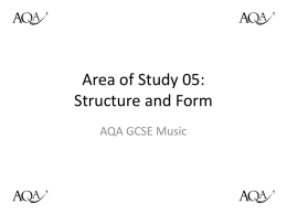 Structure and Form File
