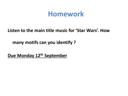 Todays IMYC Music Learning Goals 4.2 Know the uses of the