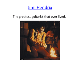 Jimi Hendrix - WordPress.com