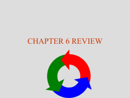 CHAPTER 5 REVIEW