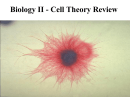 Cell Theory - The Naked Science Society