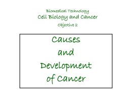 Cell Biology Cancer 2
