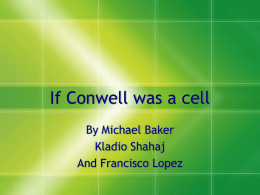 If Conwell was a cell