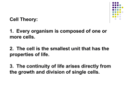 Cell Structure PPT